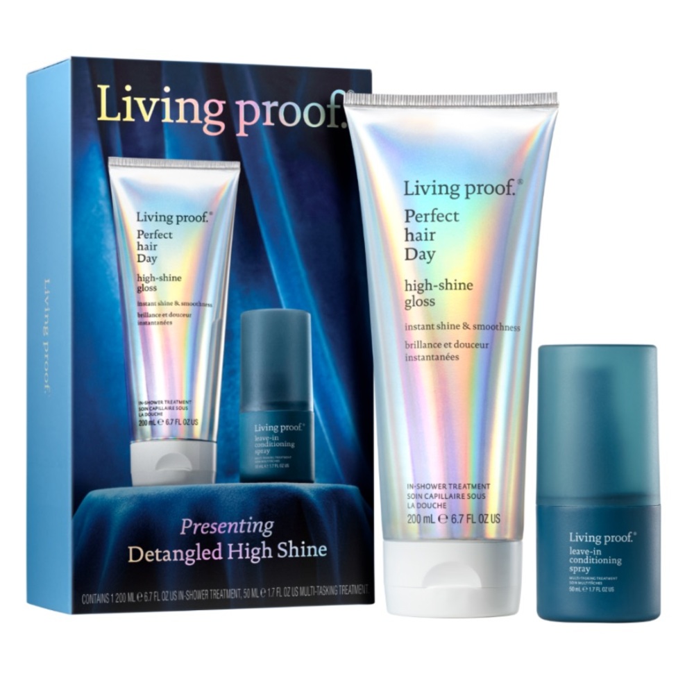 Living Proof Perfect Hair Day High-Shine Gloss Holiday Kit NEW